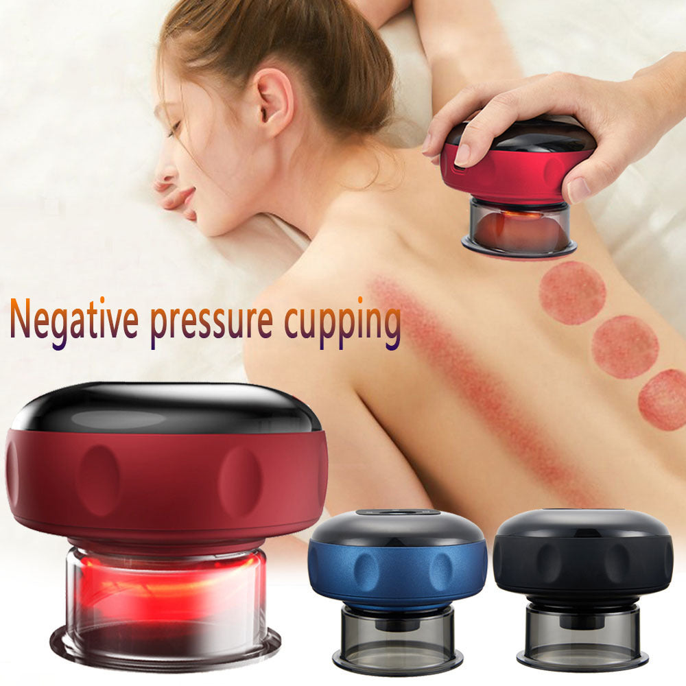 Electric Vacuum Cupping Massager for Slimming & Therapy