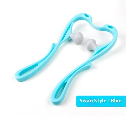 Manual Six-Wheel Neck Massager for Tension and Pain Relief