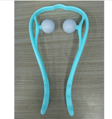 Manual Six-Wheel Neck Massager for Tension and Pain Relief