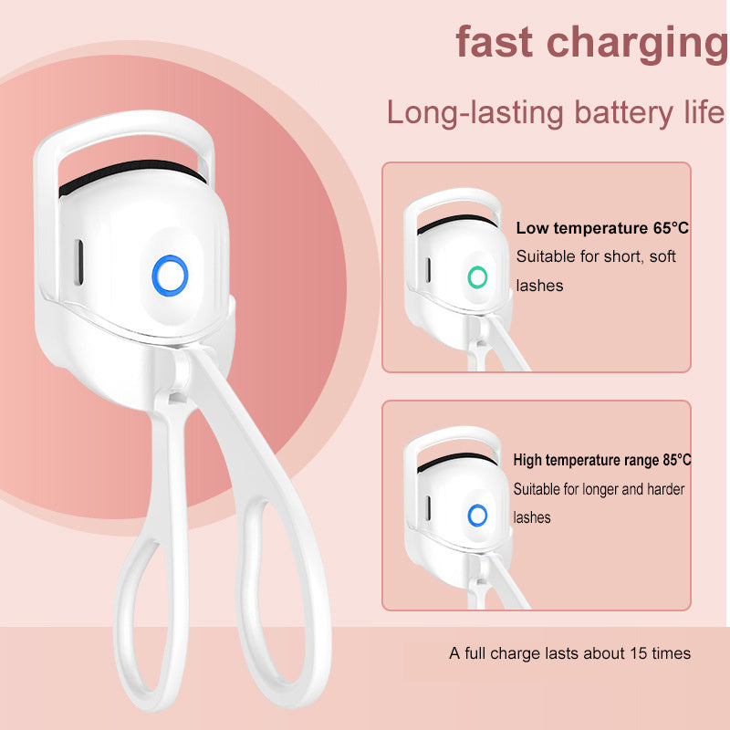 Heated Lash Curler for Long-Lasting Curl and Lift