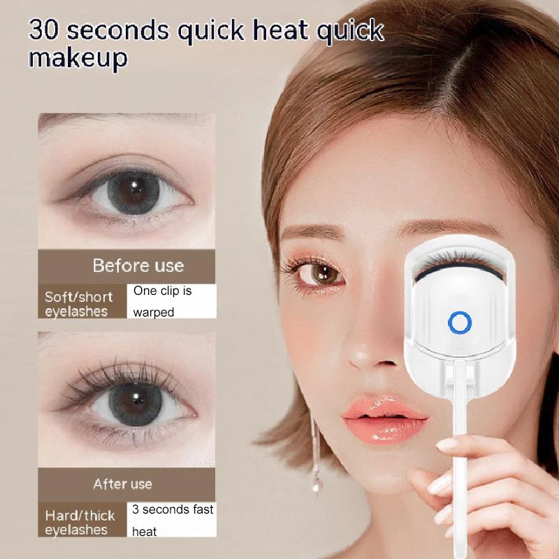 Heated Lash Curler for Long-Lasting Curl and Lift