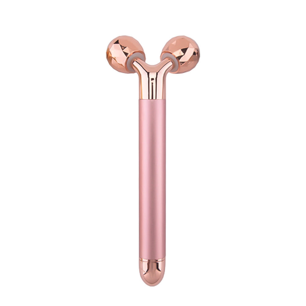 24K Gold Electric Face Roller for Lifting & Toning