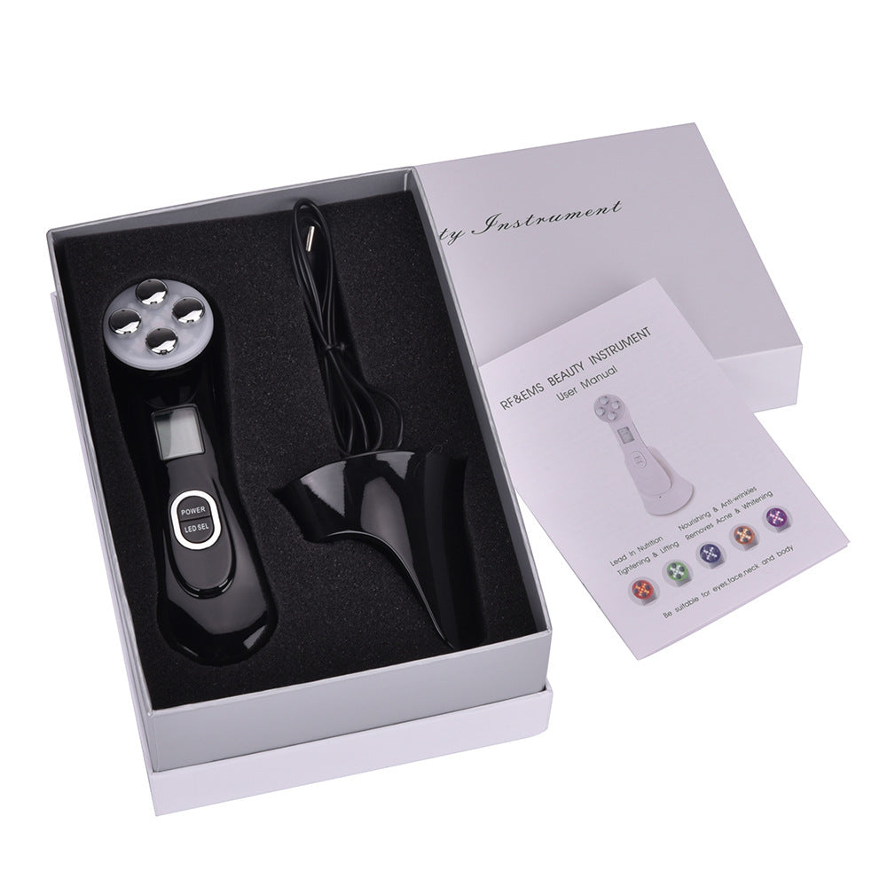 Multifunctional Skin Rejuvenation Device with EMS & LED