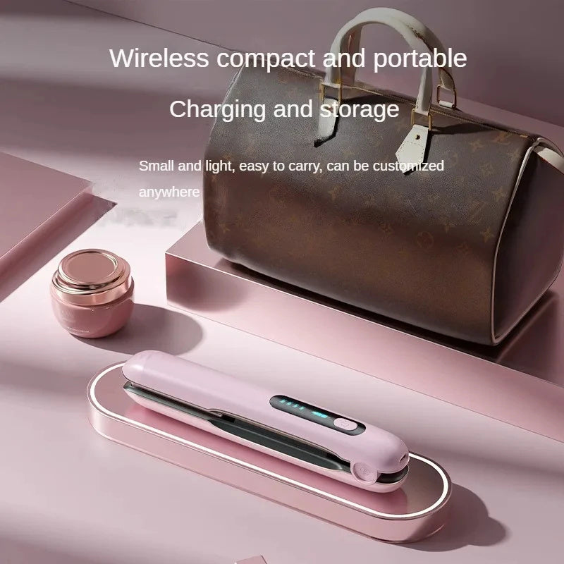 Mini 2-in-1 Cordless Hair Straightener & Curler