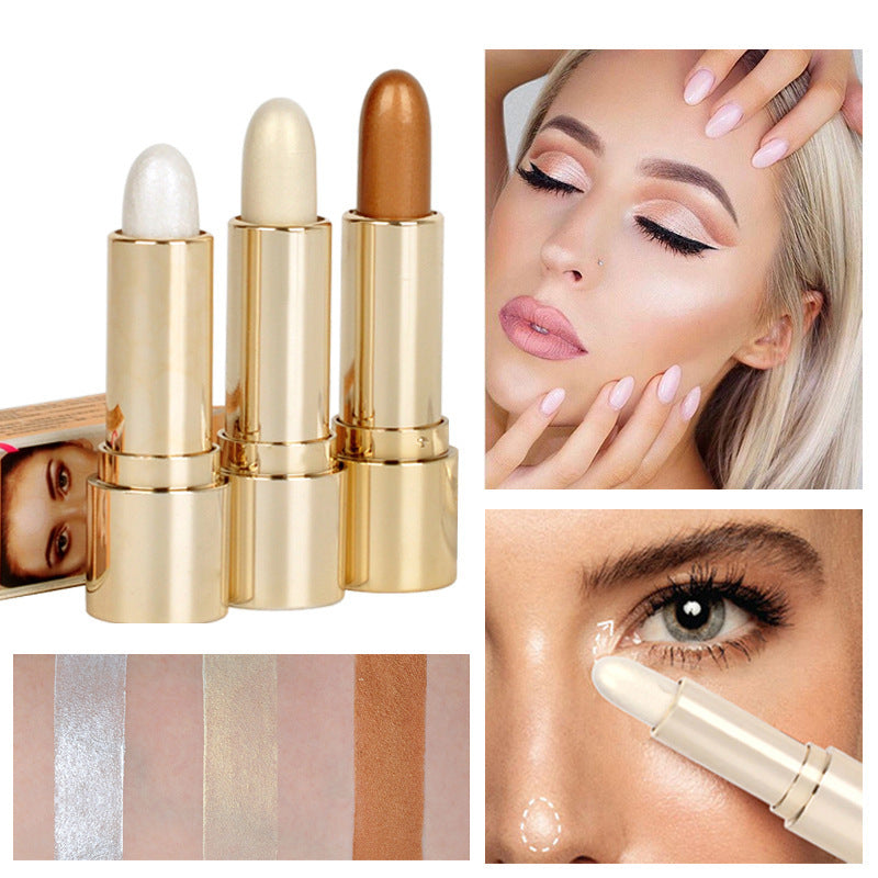 3-in-1 Highlight & Contour Stick for Sculpted Glow