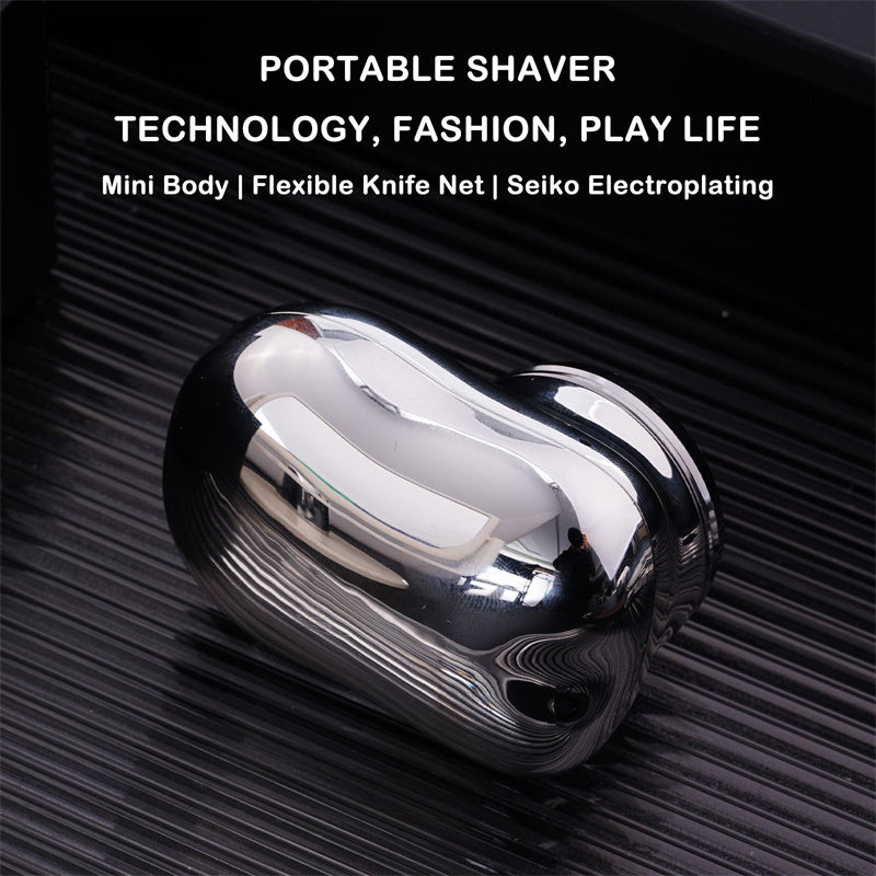 Mini Rechargeable Electric Face Shaver for Men