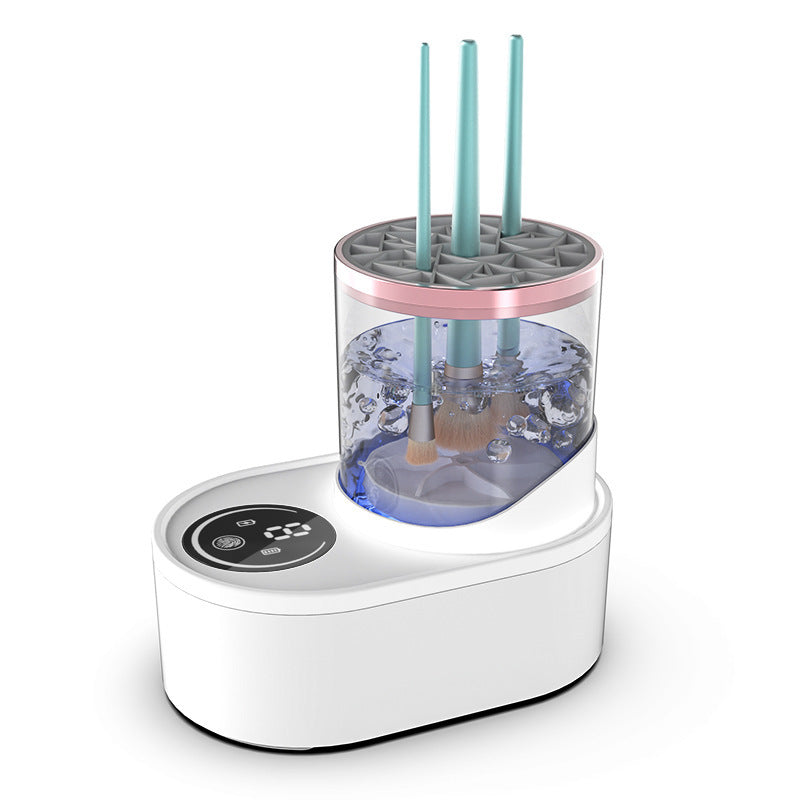 Electric Makeup Brush Cleaner with Drying Stand