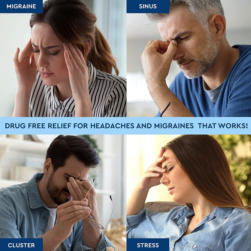 Cold Therapy Migraine Relief Hat & Eye Mask