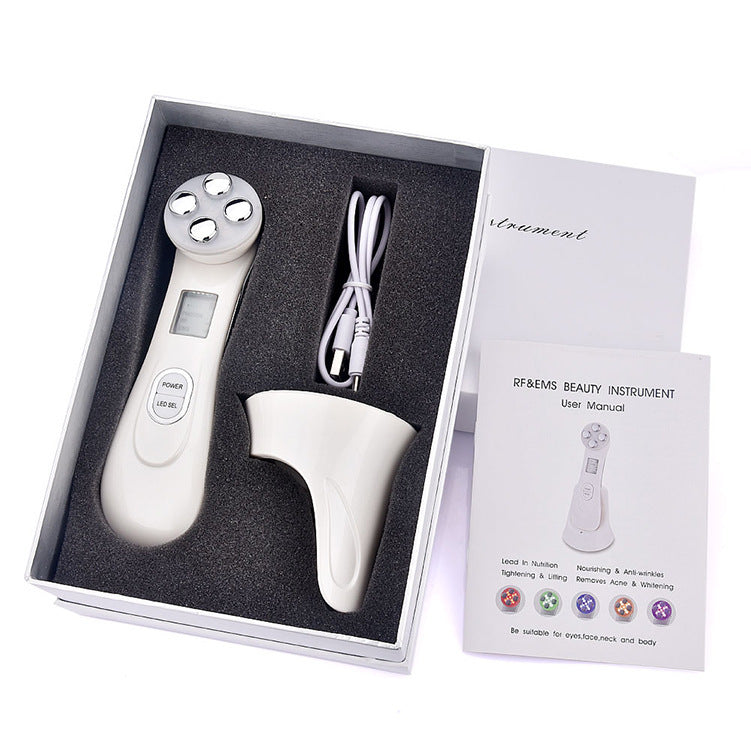 Multifunctional Skin Rejuvenation Device with EMS & LED
