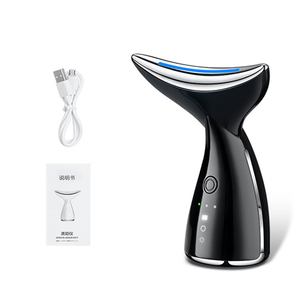 EMS Microcurrent Face & Neck Lifting Device with LED Therapy