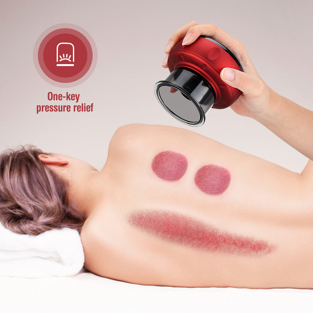 Electric Vacuum Cupping Massager for Slimming & Therapy