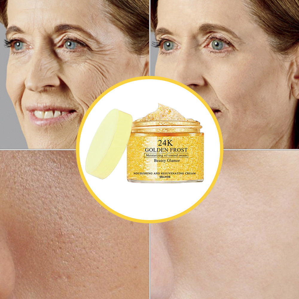 24K Gold Face Cream for Deep Moisture & Radiance