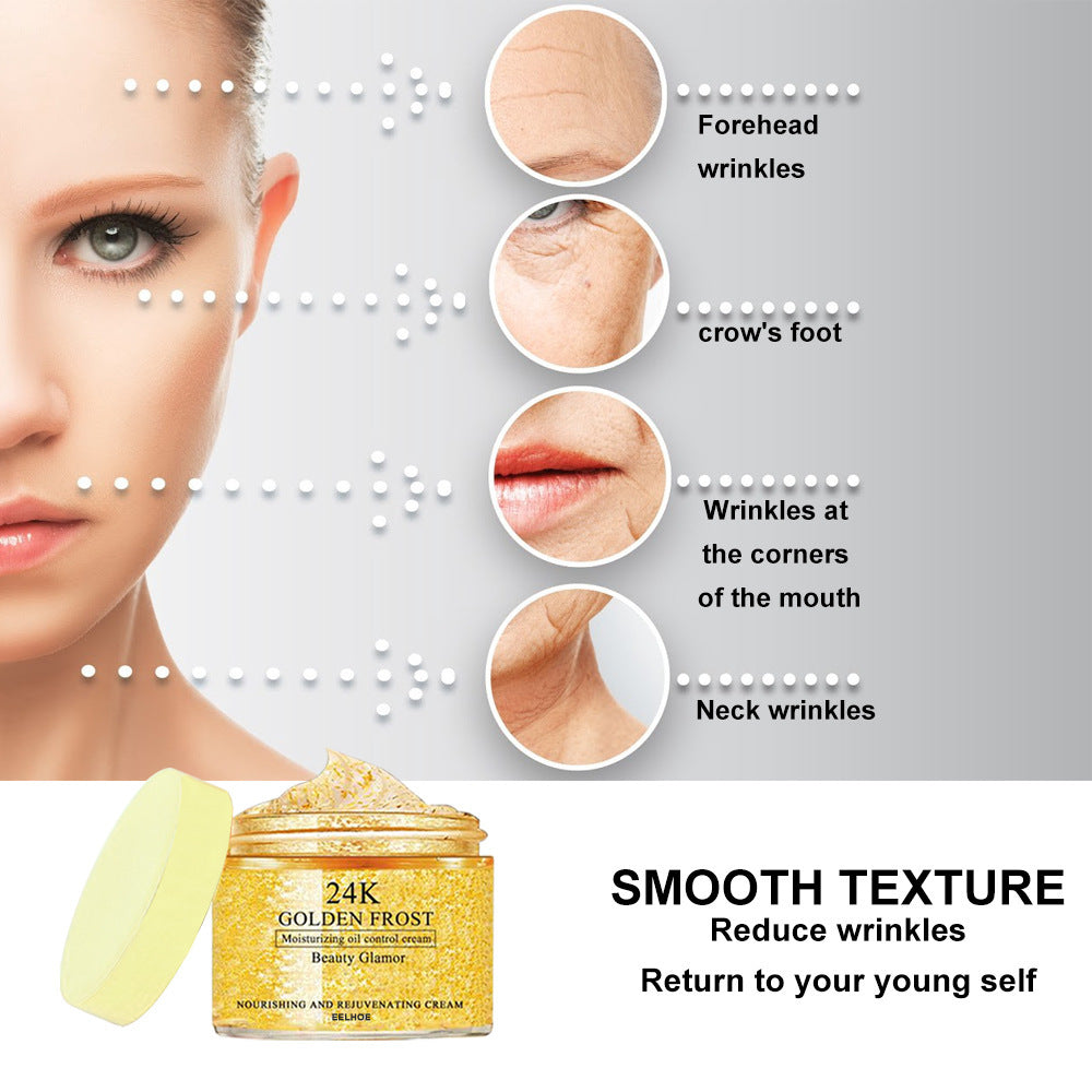 24K Gold Face Cream for Deep Moisture & Radiance