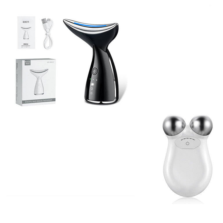 EMS Microcurrent Face & Neck Lifting Device with LED Therapy