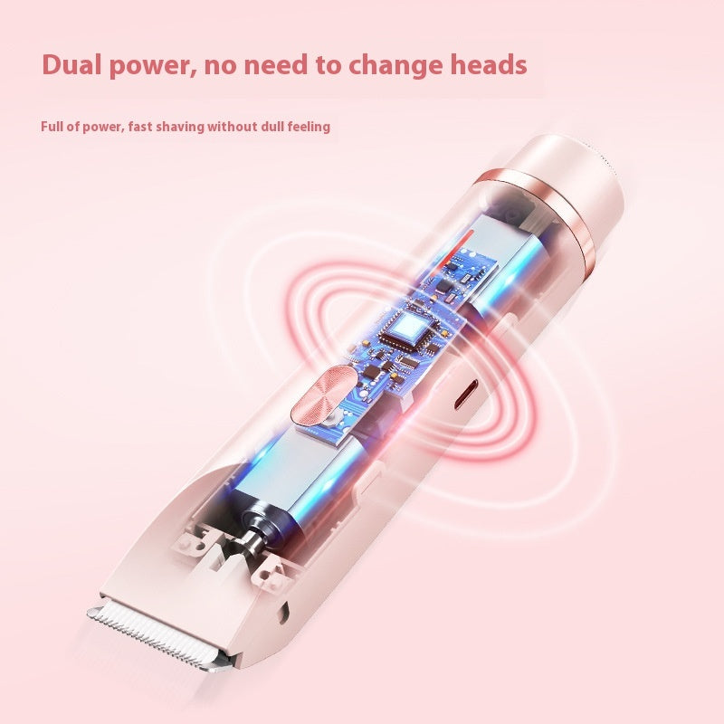 2-in-1 Electric Body Hair Trimmer for Women