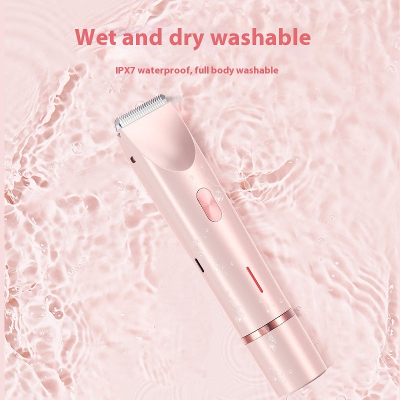 2-in-1 Electric Body Hair Trimmer for Women