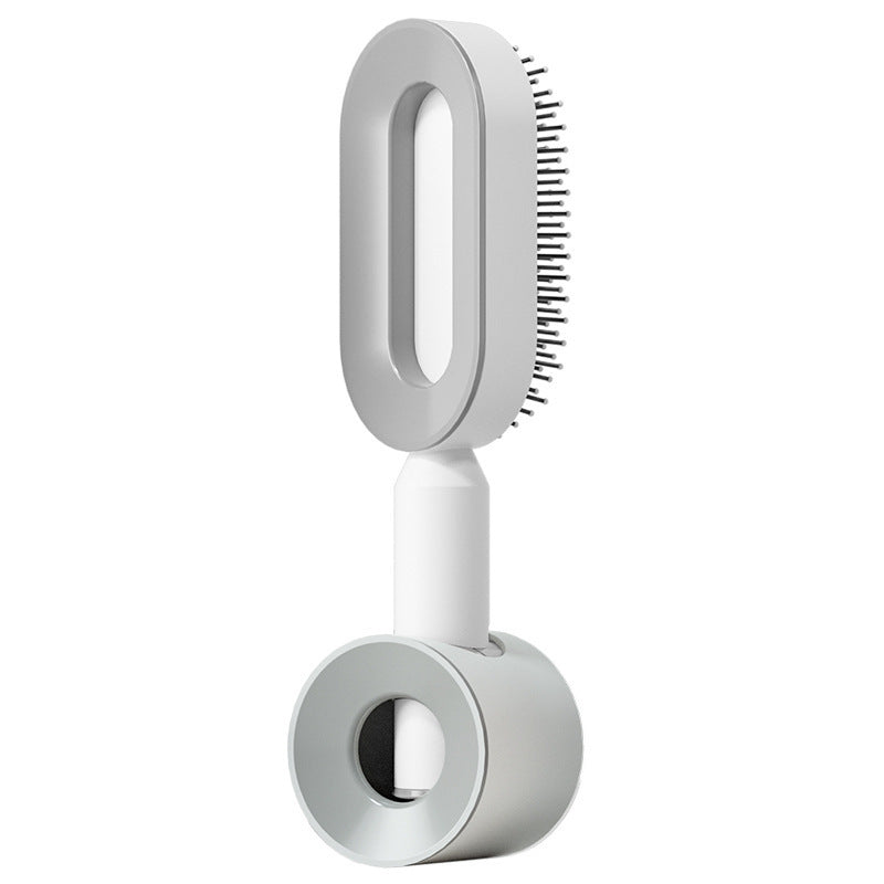 Self-Cleaning Anti-Static Hair Brush with Scalp Massage