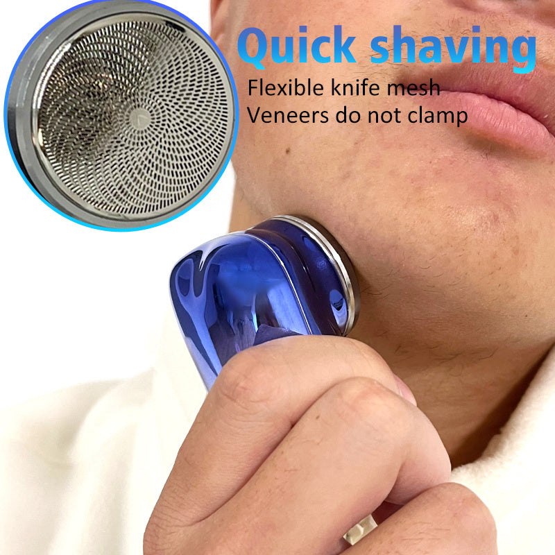 Mini Rechargeable Electric Face Shaver for Men