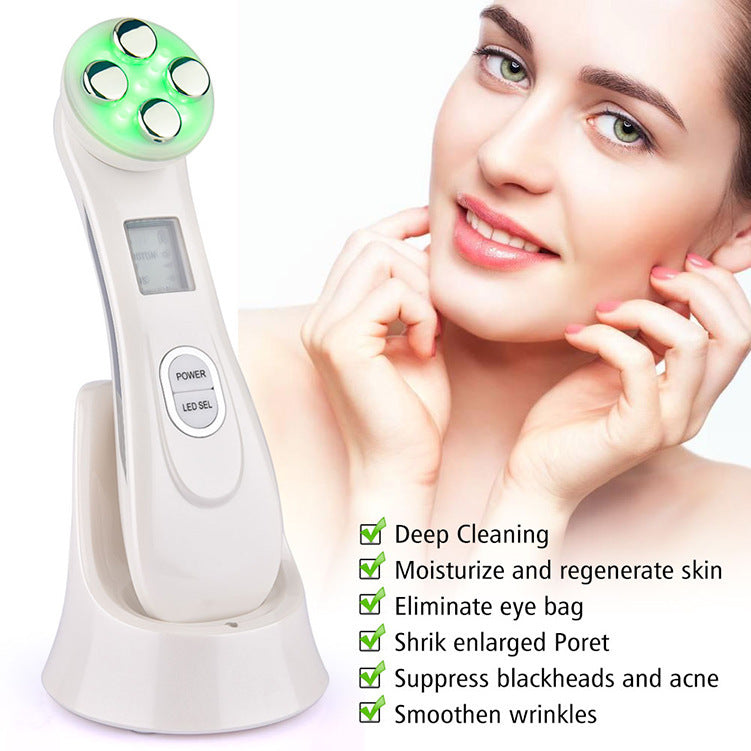 Multifunctional Skin Rejuvenation Device with EMS & LED