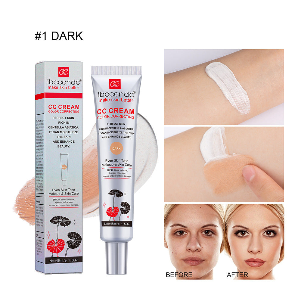 Moisturizing Waterproof CC Cream with Skin Correction