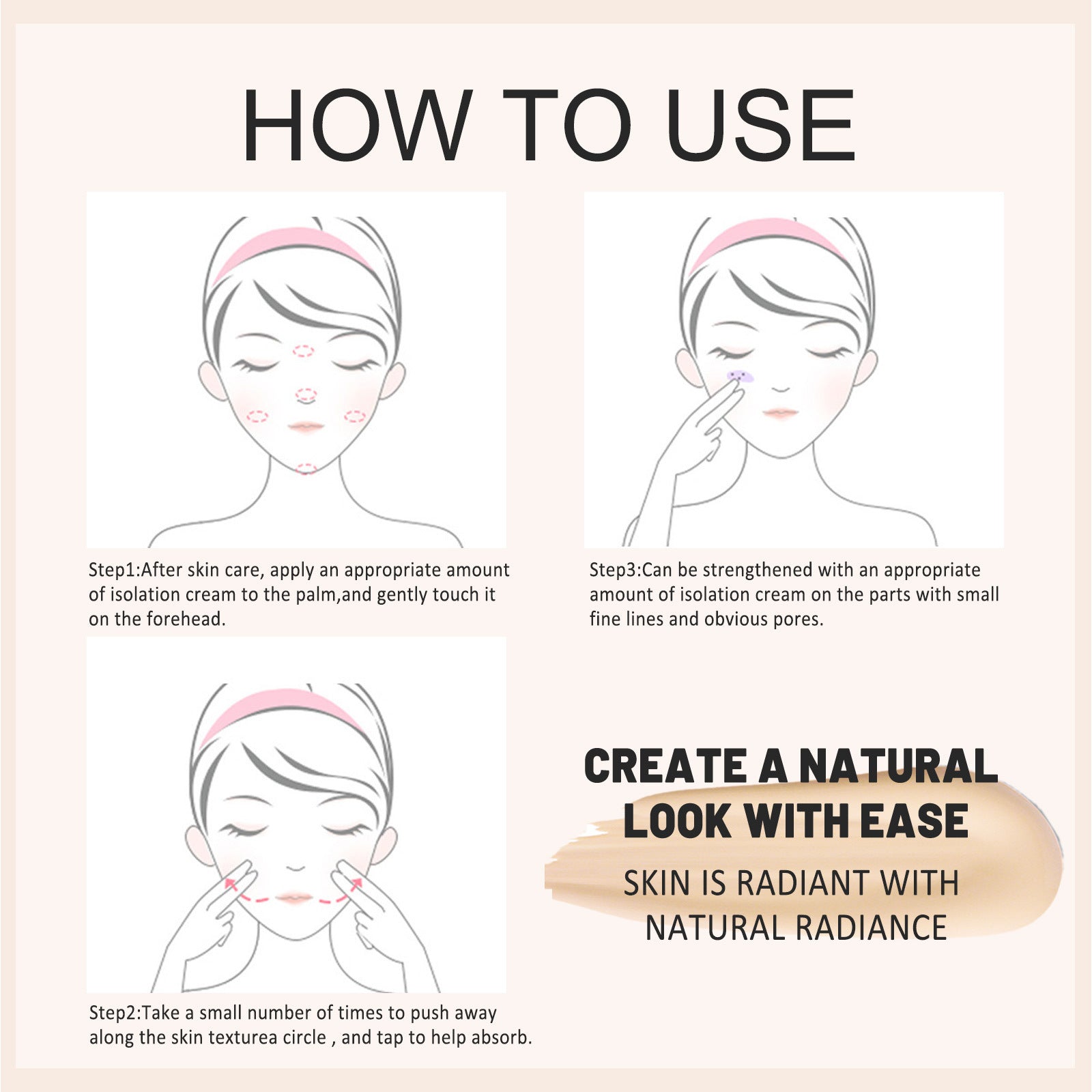 Moisturizing Pre-Makeup Primer for a Smooth, Radiant Base