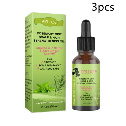 Rosemary Mint Hair Growth Serum with Scalp Massage Benefits