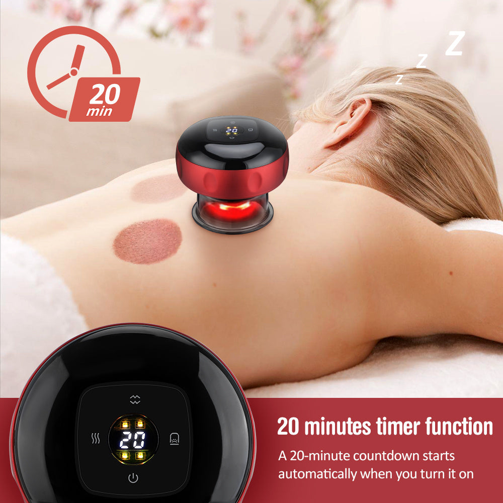 Electric Vacuum Cupping Massager for Slimming & Therapy