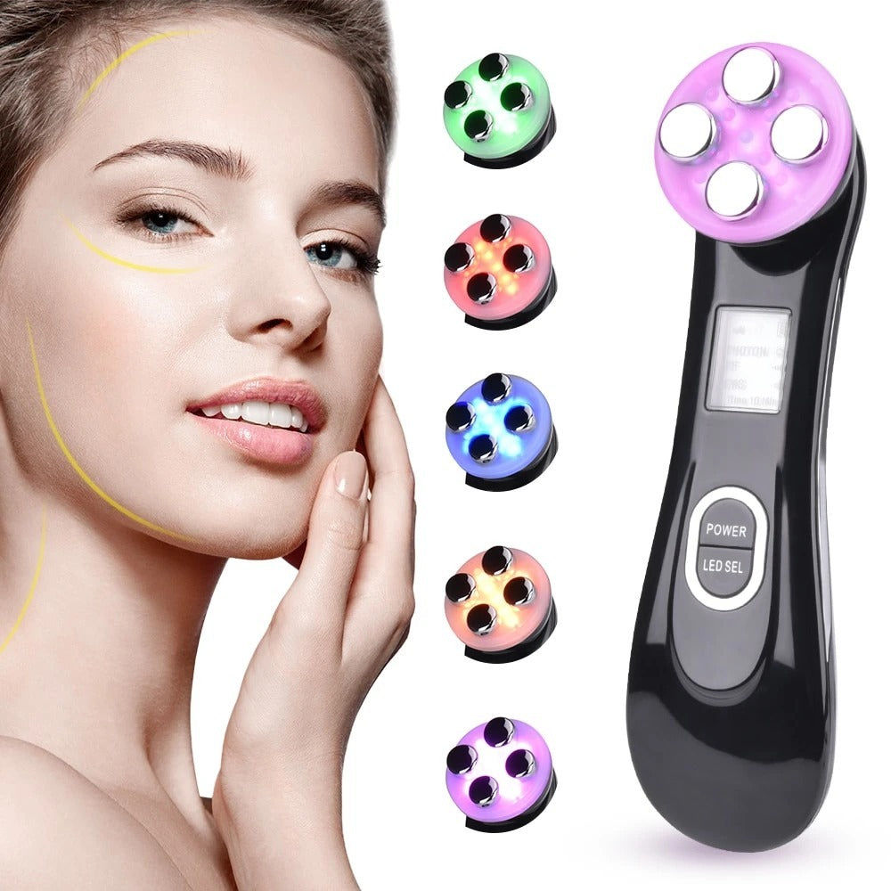 Multifunctional Skin Rejuvenation Device with EMS & LED
