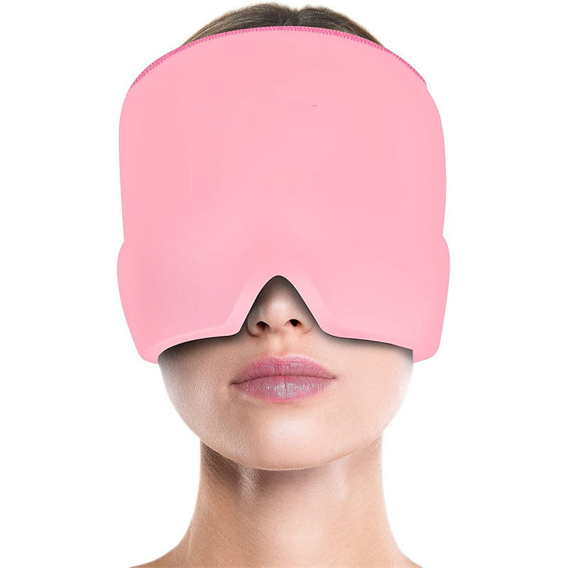 Cold Therapy Migraine Relief Hat & Eye Mask