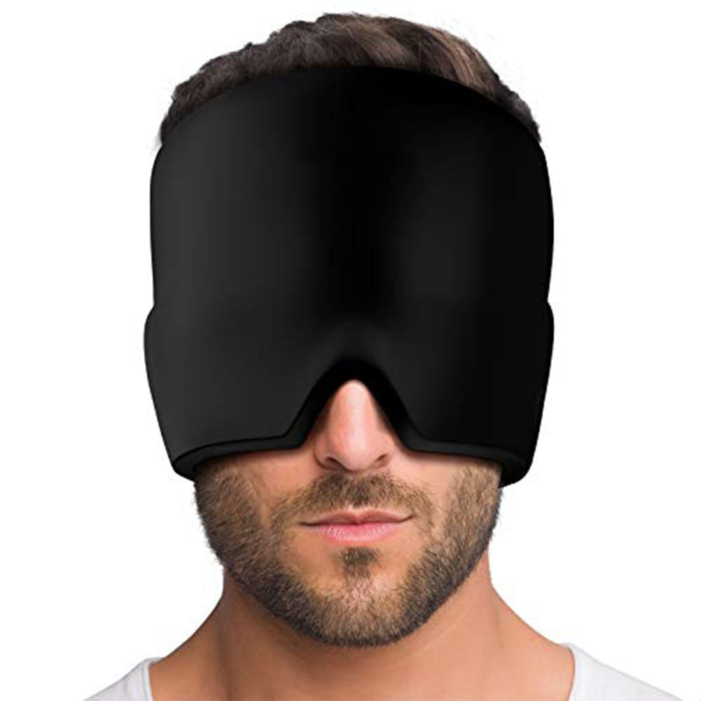 Cold Therapy Migraine Relief Hat & Eye Mask