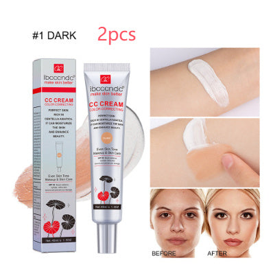 Moisturizing Waterproof CC Cream with Skin Correction