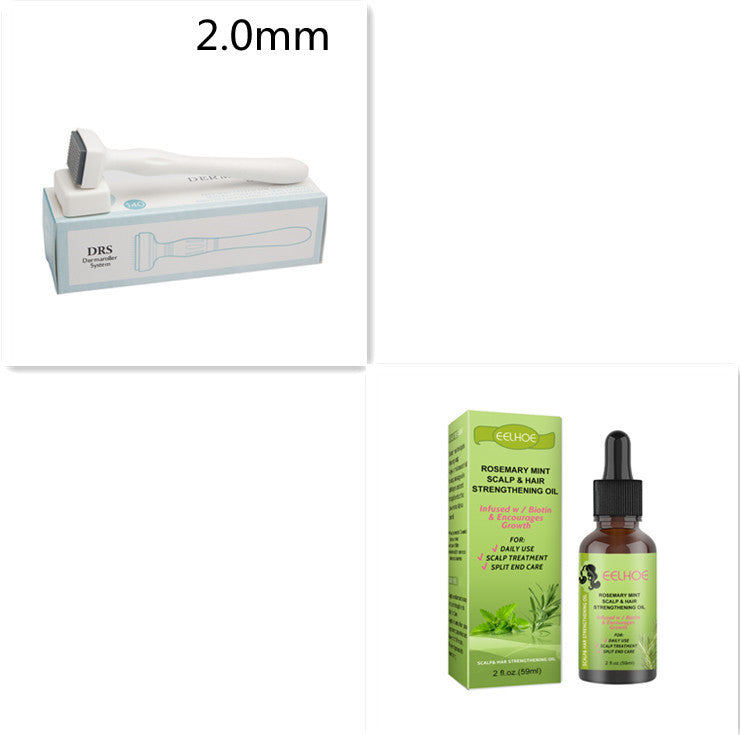 Rosemary Mint Hair Growth Serum with Scalp Massage Benefits