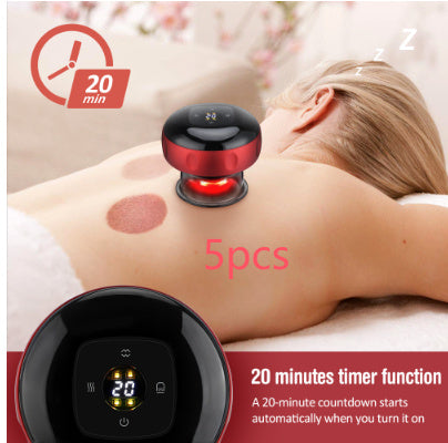 Electric Vacuum Cupping Massager for Slimming & Therapy