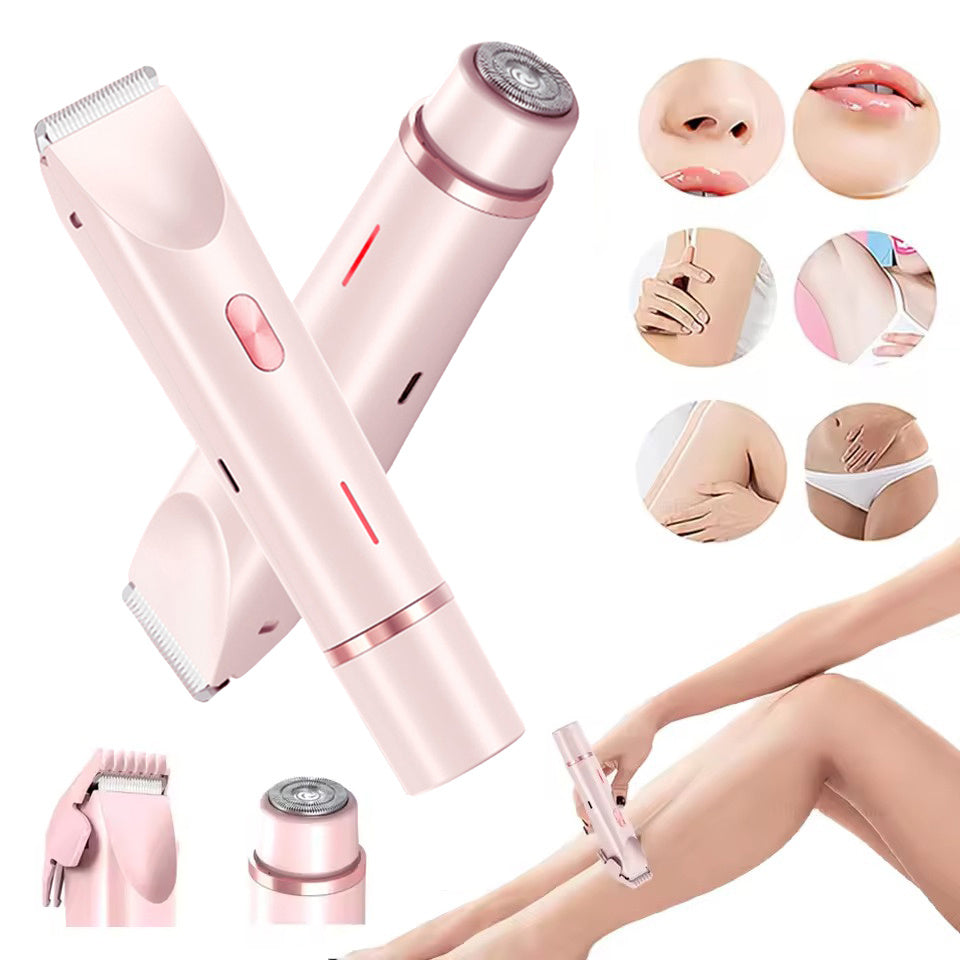 2-in-1 Electric Body Hair Trimmer for Women