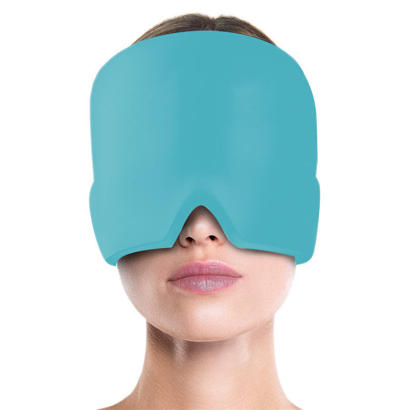 Cold Therapy Migraine Relief Hat & Eye Mask