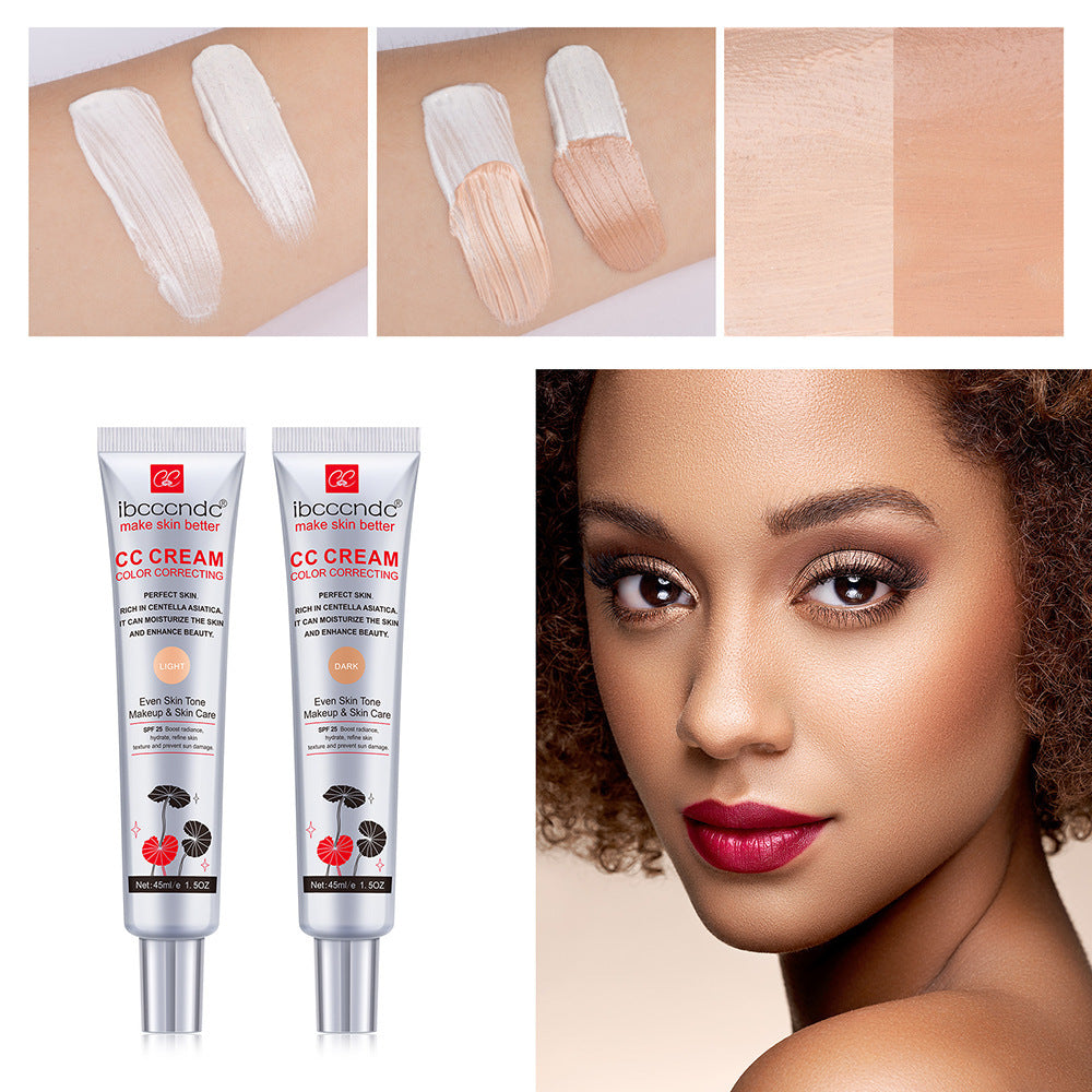 Moisturizing Waterproof CC Cream with Skin Correction