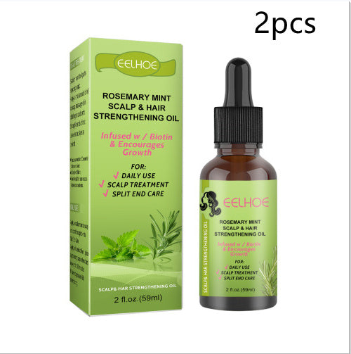 Rosemary Mint Hair Growth Serum with Scalp Massage Benefits
