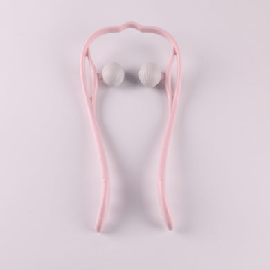 Manual Six-Wheel Neck Massager for Tension and Pain Relief