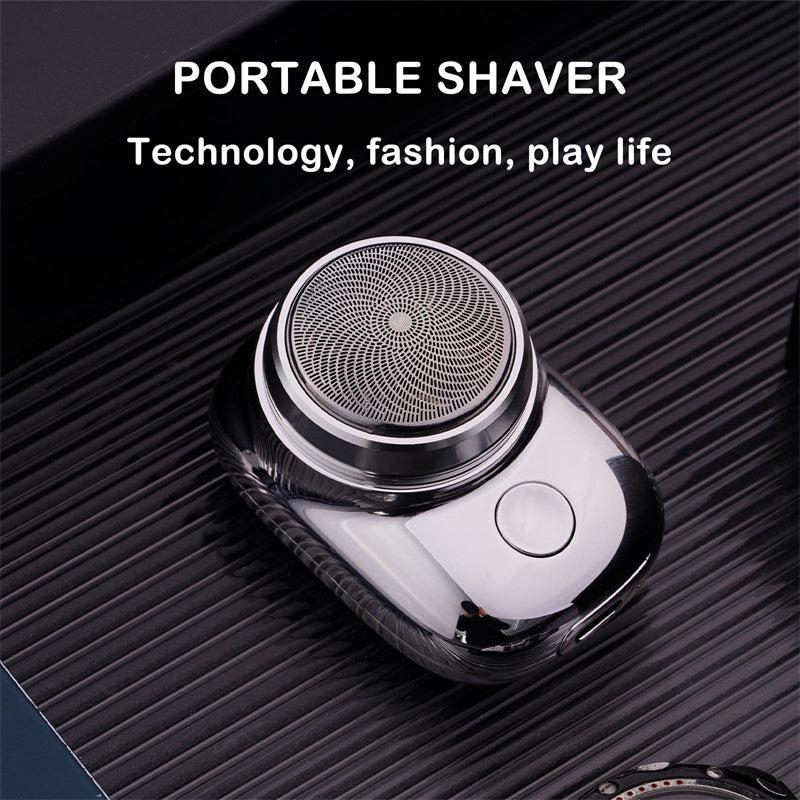 Mini Rechargeable Electric Face Shaver for Men