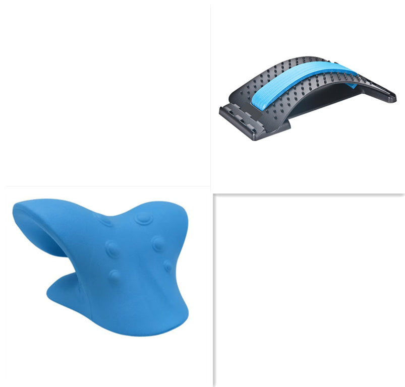 Manual Six-Wheel Neck Massager for Tension and Pain Relief