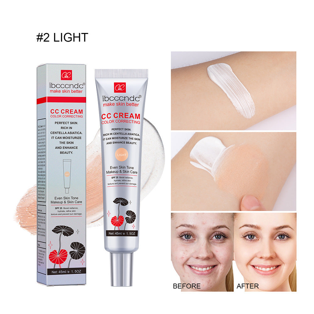 Moisturizing Waterproof CC Cream with Skin Correction
