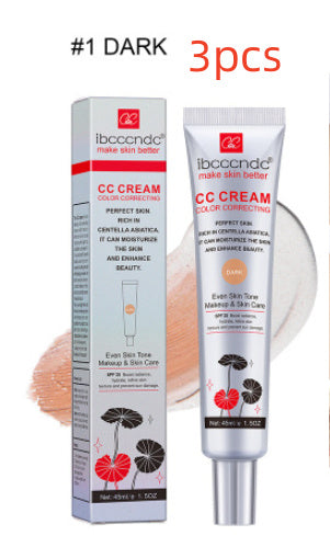 Moisturizing Waterproof CC Cream with Skin Correction