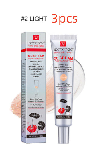 Moisturizing Waterproof CC Cream with Skin Correction