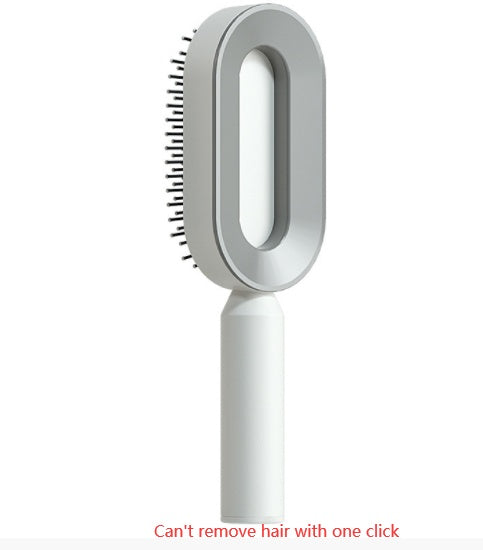 Self-Cleaning Anti-Static Hair Brush with Scalp Massage